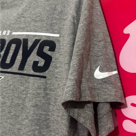 Dallas Cowboys Nike NFL Team Apparel T-Shirt - Size M - Grey - NEW - Picture 2 of 4